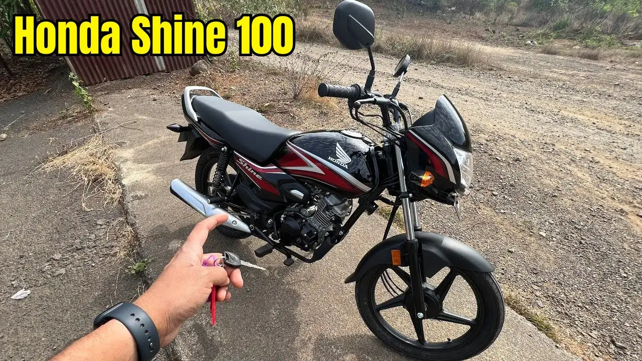 Honda Shine 100 New Bike