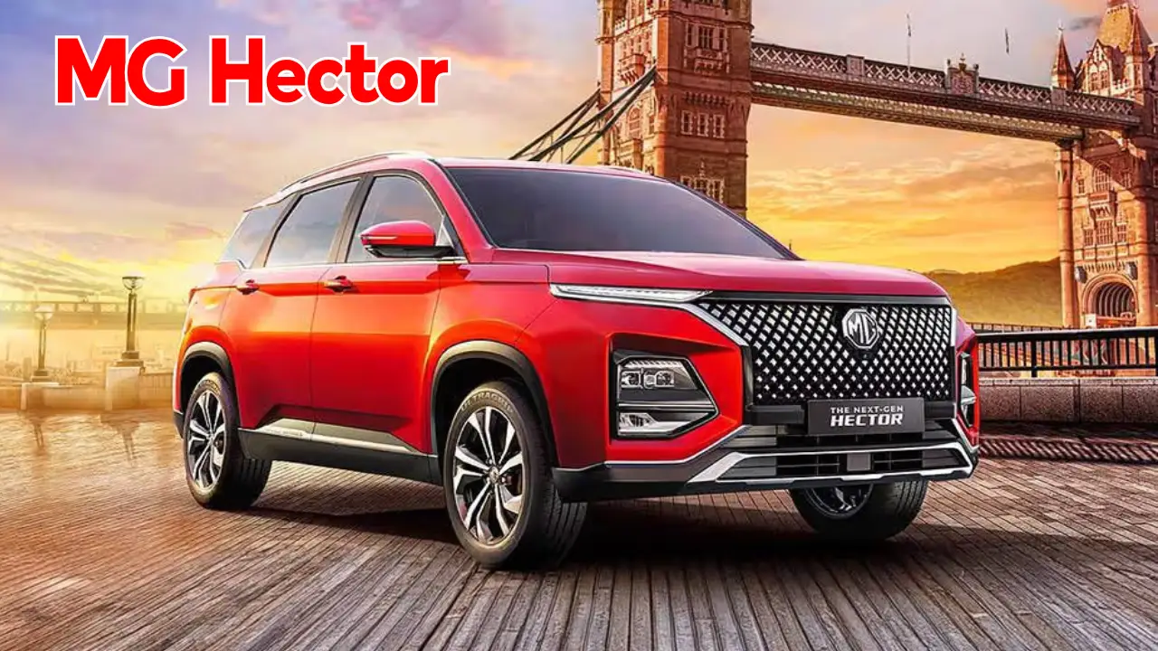 MG Hector 2025 SUV with luxury interior