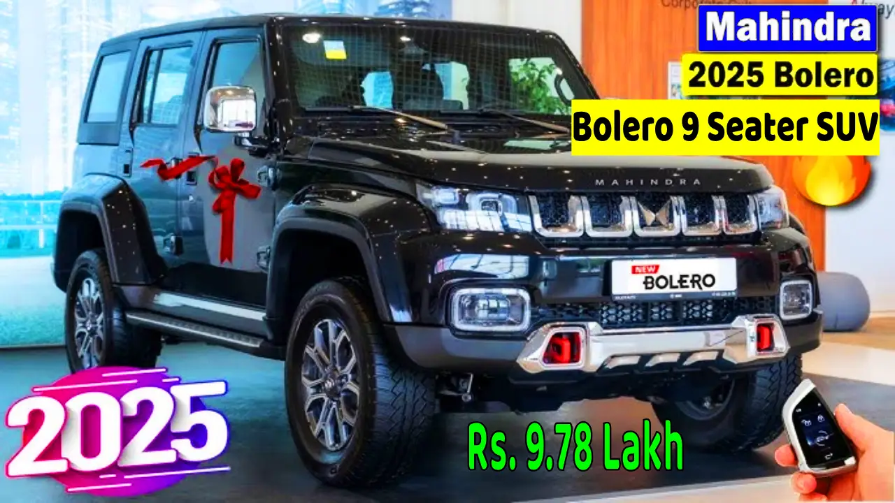 Mahindra Bolero 9-seater SUV