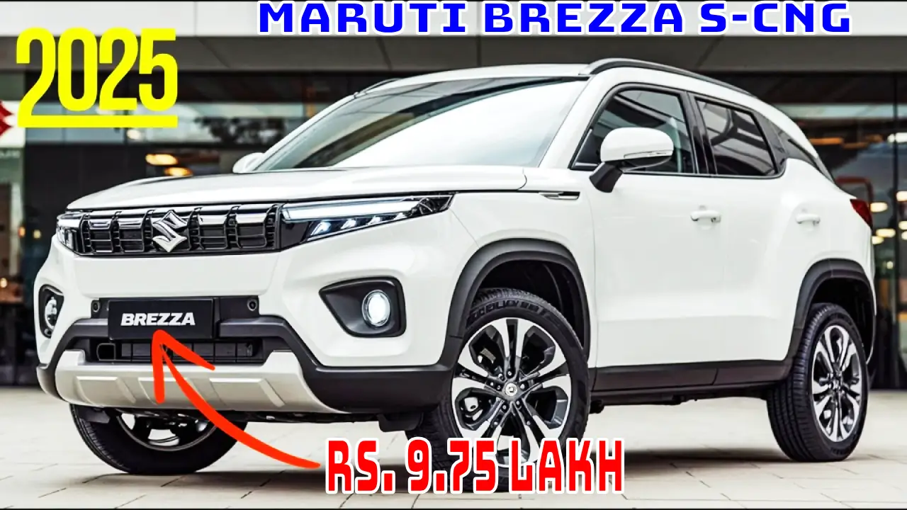 New Maruti Suzuki Brezza S-CNG 2025
