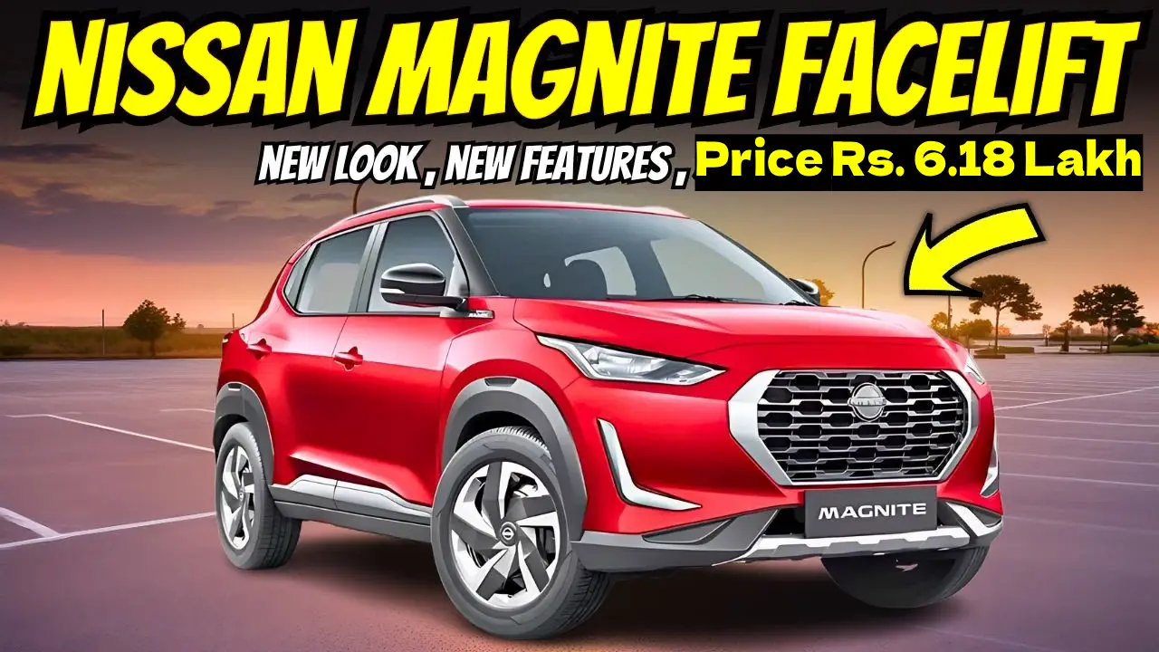 Nissan Magnite 2025 facelift model