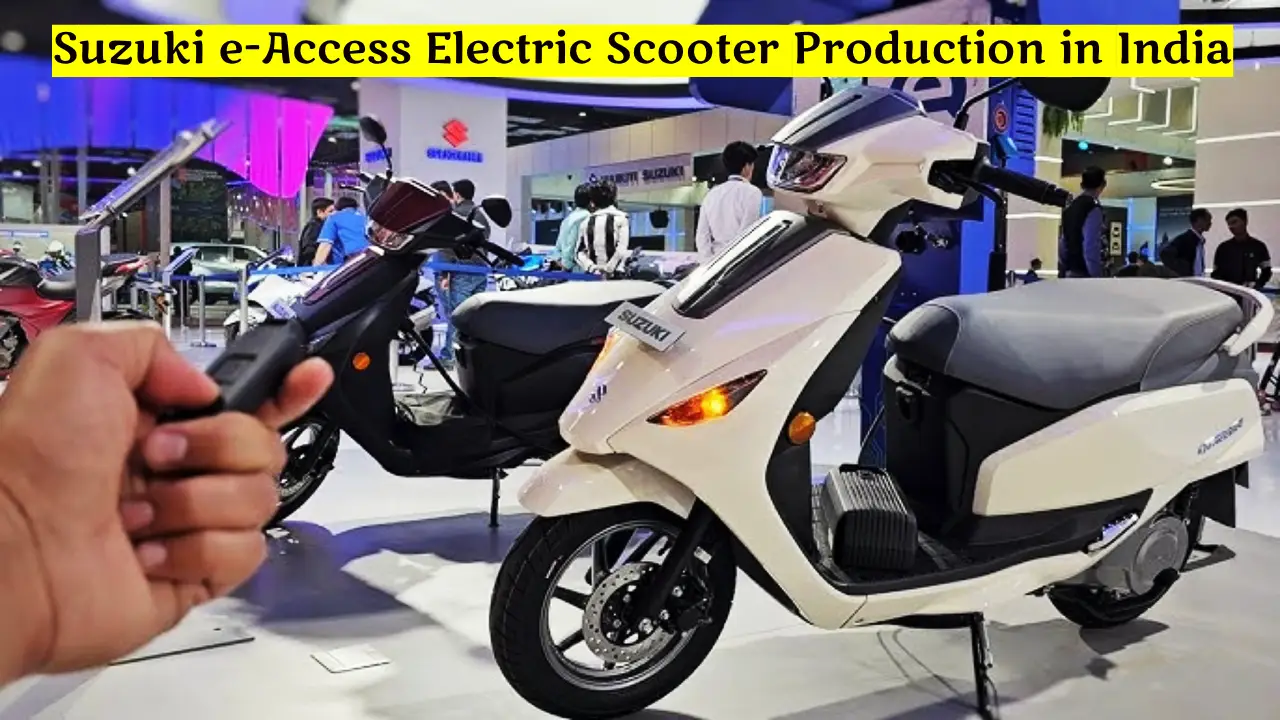 Suzuki e-Access electric scooter