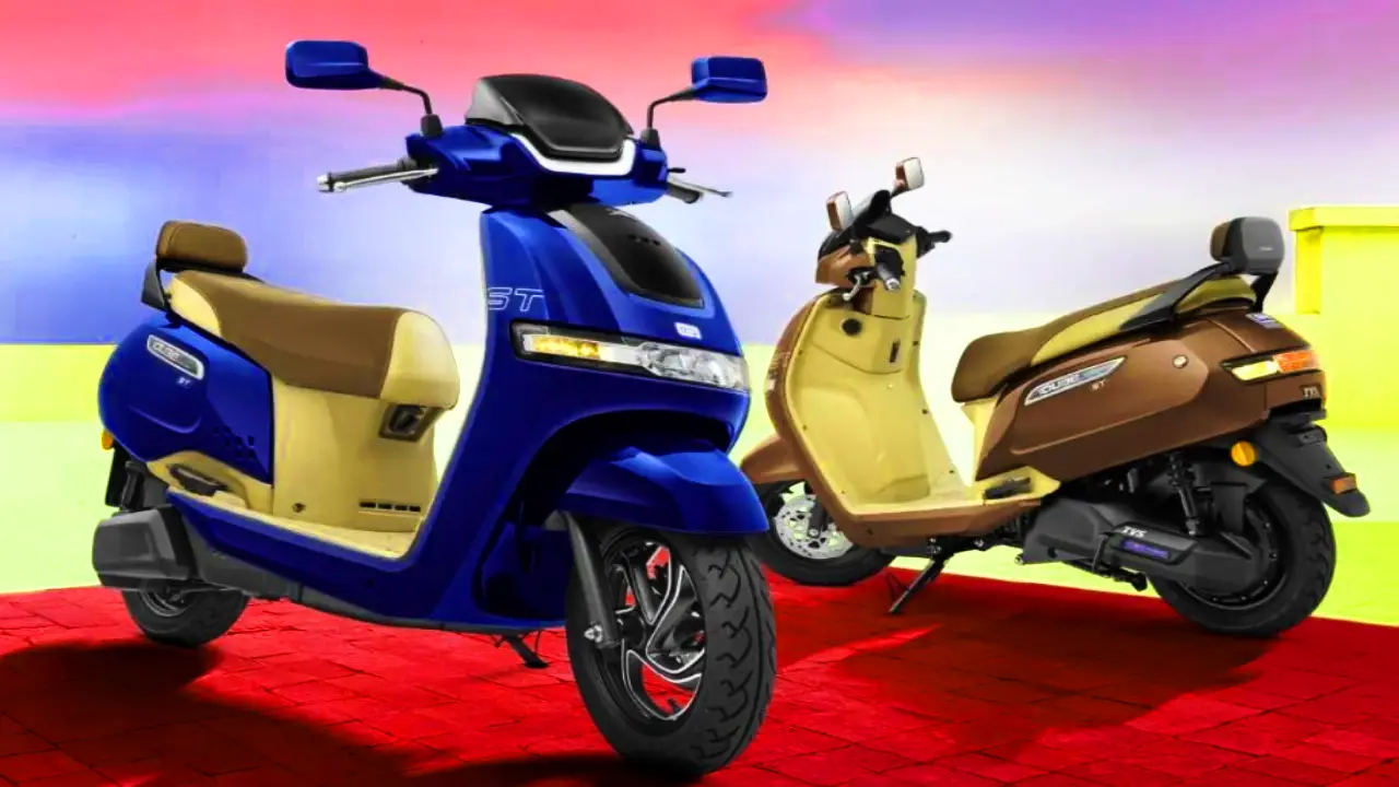 TVS iQube 2025 electric scooter