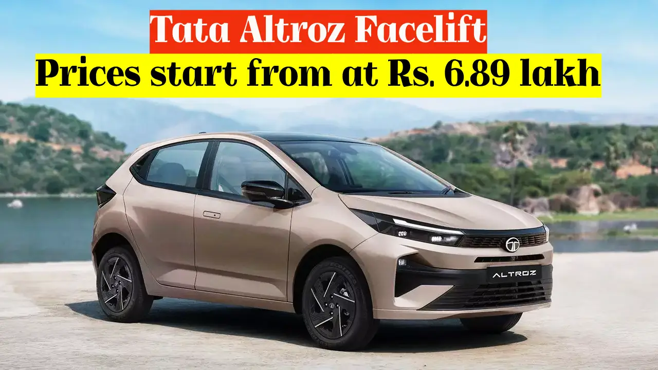 Tata Altroz 2025 facelift