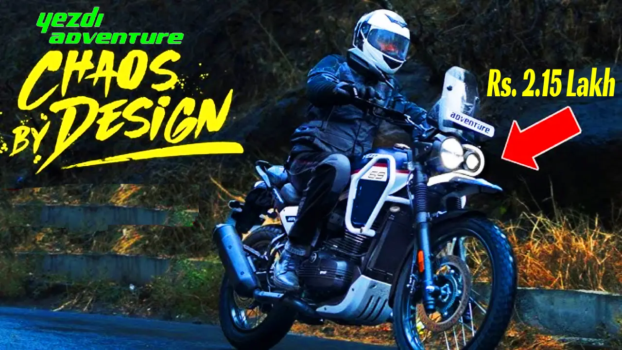 Yezdi Adventure 2025 bike new design